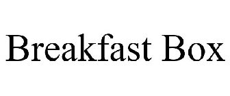 BREAKFAST BOX
