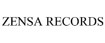 ZENSA RECORDS