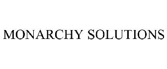 MONARCHY SOLUTIONS
