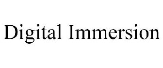 DIGITAL IMMERSION