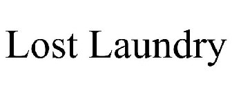 LOST LAUNDRY