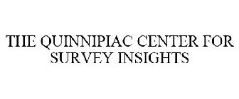 THE QUINNIPIAC CENTER FOR SURVEY INSIGHTS