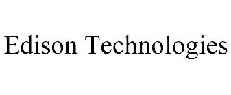 EDISON TECHNOLOGIES