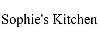 SOPHIE'S KITCHEN