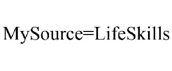 MYSOURCE=LIFESKILLS