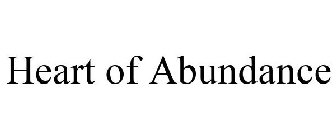 HEART OF ABUNDANCE