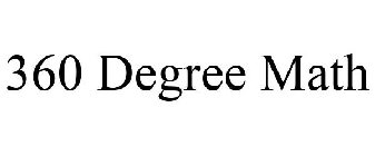 360 DEGREE MATH