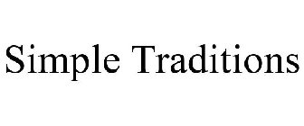 SIMPLE TRADITIONS