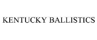 KENTUCKY BALLISTICS