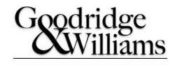 GOODRIDGE & WILLIAMS