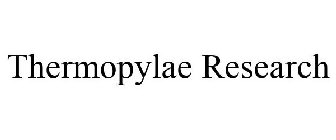 THERMOPYLAE RESEARCH