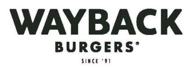 WAYBACK BURGERS SINCE '91