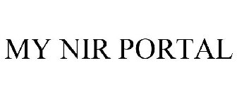 MY NIR PORTAL