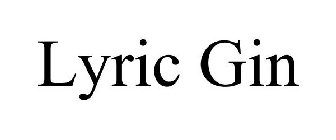 LYRIC GIN