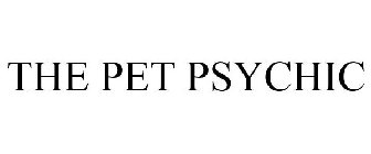 THE PET PSYCHIC