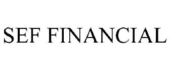 SEF FINANCIAL