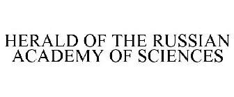 HERALD OF THE RUSSIAN ACADEMY OF SCIENCES
