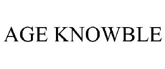 AGE KNOWBLE