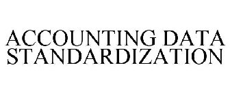 ACCOUNTING DATA STANDARDIZATION