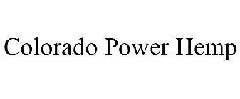 COLORADO POWER HEMP
