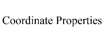 COORDINATE PROPERTIES