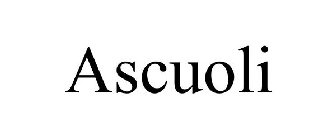 ASCUOLI