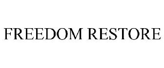 FREEDOM RESTORE
