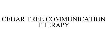 CEDAR TREE COMMUNICATION THERAPY