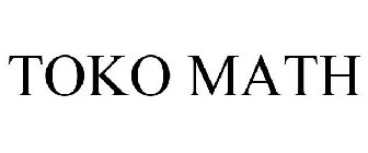 TOKO MATH