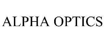 ALPHA OPTICS