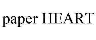 PAPER HEART