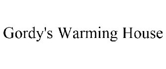 GORDY'S WARMING HOUSE