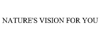 NATURE'S VISION FOR YOU