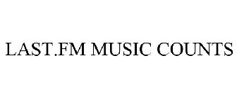 LAST.FM MUSIC COUNTS