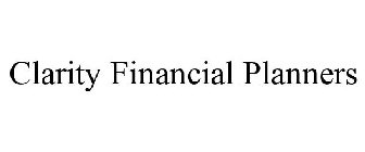 CLARITY FINANCIAL PLANNERS