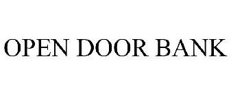 OPEN DOOR BANK