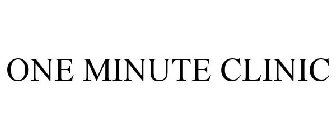 ONE MINUTE CLINIC