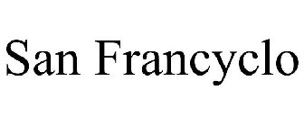 SAN FRANCYCLO