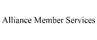 ALLIANCE MEMBER SERVICES