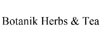 BOTANIK HERBS & TEA