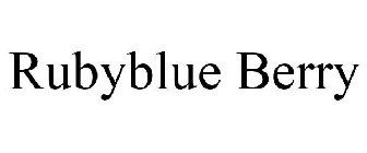 RUBYBLUE BERRY