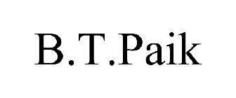 B.T.PAIK