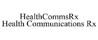 HEALTHCOMMSRX HEALTH COMMUNICATIONS RX