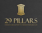 29 PILLARS STRENGTH AND SUPPORT TO THRIVE IN YOUR DAILY LIFE