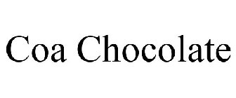 COA CHOCOLATE