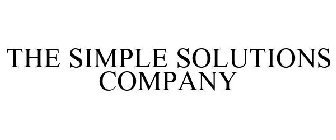 THE SIMPLE SOLUTIONS COMPANY