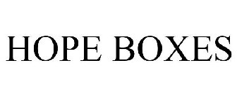HOPE BOXES