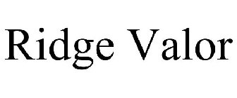RIDGE VALOR