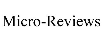 MICRO-REVIEWS