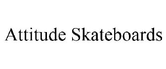 ATTITUDE SKATEBOARDS